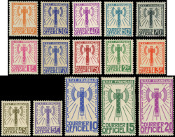 (*) Spécialités Diverses - SERVICE 1/15 : Série Francisque, TB - Mint/Hinged