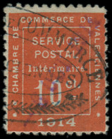 Spécialités Diverses - GUERRE VALENCIENNES 1 : 10c. Vermillon, Oblitéré, TB - War Stamps