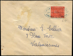 Let Spécialités Diverses - GUERRE VALENCIENNES 1 : 10c. Vermillon, Obl. 23 OCT 1914 S. Env., TB - Guerre (timbres De)