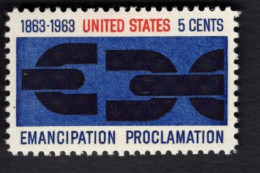 2006204846 1963 SCOTT 1233  (XX) POSTFRIS MINT NEVER HINGED - EMANCIPATION PROCLAMATION - Unused Stamps
