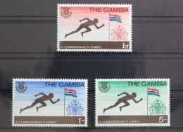 Gambia 239-241 Postfrisch #ST371 - Gambie (1965-...)