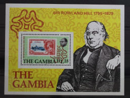 Gambia Block 4 Mit 393 Postfrisch Rowland Hill #ST407 - Gambie (1965-...)
