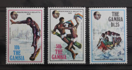 Gambia 368-370 Postfrisch #ST414 - Gambia (1965-...)