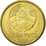 Bélarus, 10 Kopeks, 2009, Acier Plaqué Laiton, SUP+ - Bielorussia