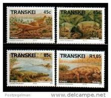 TRANSKEI, 1993,  MNH Stamp(s), Fossils   Nr(s)  303-306 - Transkei