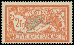 * VARIETES - 145c  Merson,  2f. Orange Et Vert-bleu, écusson BRISE, Bon Centrage, TB - Ongebruikt