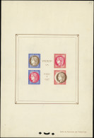 (*) VARIETES - 348/51 Pexip, BF N°3, NON DENTELE, Effigie TRES DECALEE Sur Le 50c., RR, TB - Unused Stamps