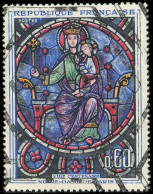 VARIETES - 1419   Notre-Dame De Paris, ANNULATION Hexagonale Des Rebuts, TB - Used Stamps