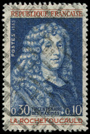 VARIETES - 1442   La Rochefoucauld, 0,30 + 0,10, ANNULATION Hexagonale Des Rebuts, TB - Used Stamps