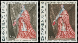 ** VARIETES - 1766a  Richelieu, Couleur Brun Clair ABSENTE, 6 Pièces Connues, RR Et TB. C, Cote Maury - Neufs