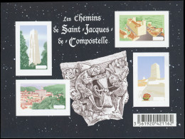 ** VARIETES - F4641a St Jacques De Compostelle, NON DENTELE Sans La Taille Douce, SANS PHOSPHO, TB - Ungebraucht