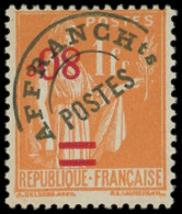 * VARIETES - Préo 74a   80c. Sur 1f. Orange, Surcharge RENVERSEE, TB - Other & Unclassified