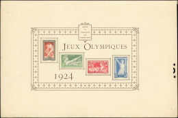 EPREUVES DE LUXE - 183/86 J.O. Paris 1924, épreuve Collective, Qqs Déf., R Et B/TB - Epreuves De Luxe