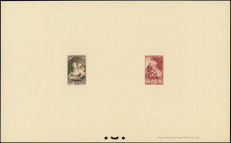 EPREUVES DE LUXE - 446 Et 753 Musée Postal, épreuve Collective, TB - Epreuves De Luxe