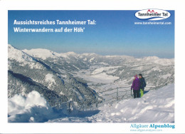 AK Österreich Tannheim Tannheimer Tal Winter Winterwandern Aussicht - Tannheim