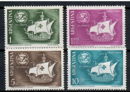 Argentina 1960 Mi 745-748 MNH  (ZS3 ARG745-748) - Other & Unclassified