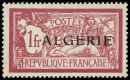 * ALGERIE 29a : 1f. Lie De Vin, SANS Teinte De Fond, TB - Other & Unclassified