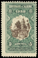 * ALGERIE 99b : 5f. Vert Et Brun, Pelurages, Aspect TB - Sonstige & Ohne Zuordnung