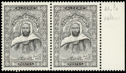 ** ALGERIE 471a : (0,30) Noir, SANS La Valeur, PAIRE Bdf, TB - Sonstige & Ohne Zuordnung