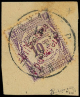 ALGERIE Taxe 1 : 10c. Violet De 1918 Obl. ORAN RP 19/( )/18 S. Fragt, TB. C - Timbres-taxe