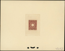 ALGERIE Taxe Type Gravé De 1947, épreuve D'artiste En Brun Sans La Valeur (1417), TB - Postage Due