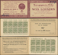 ALGERIE Carnet C45-3 : 40c. Olive, S. 115, NOS LOISIRS/LA REINE DES MONTRES, TTB - Altri & Non Classificati