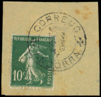 ANDORRE France N°159 Obl. Cachet CORREUS/ANDORRA Sur Fragt, TB, Cote Dallay - Brieven En Documenten