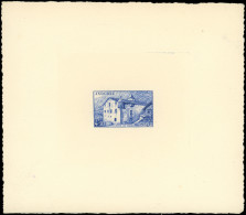 ANDORRE 4f50 Maison Des Vallées, épreuve D'artiste En Outremer Vif, TB - Used Stamps