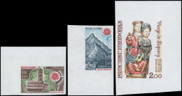 ** ANDORRE 269/70 Et 271 : Europa 1978 Et Vierge De Sispony, NON DENTELES Cdf, TB - Nuovi