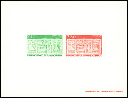 ANDORRE 390/91 : Ecu Primitif, Epreuve Collective, TB - Used Stamps