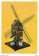 Musée National Des TECHNIQUES C.N.A.M Moulin à Vent à Cabine Tournante Par PERIER Vers 1780 VOIR DOS - Musei