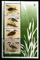 VENDA, 1993, MNH Stamps Op Miniature Sheet, Herons, Michel 254-257, Scan 5697 - Venda