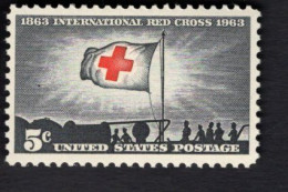 202327049 1963 SCOTT 1239 (XX)  POSTFRIS MINT NEVER HINGED  - RED CROSS CENTENARY - Neufs