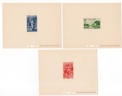 !!! ALGERIE, EPREUVES DE LUXE SERIE N°346/348 - Unused Stamps