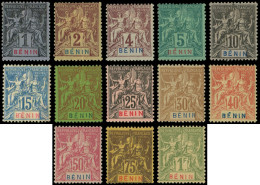 * BENIN 33/45 : Série Groupe De 1894, N°38 (*), TB - Otros & Sin Clasificación