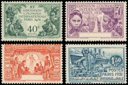 ** CAMEROUN 149a/52a : Expo Coloniale, SANS Le Nom De La Colonie, TB - Andere & Zonder Classificatie