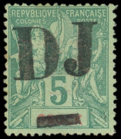 (*) COTE DES SOMALIS 1 : 5c. Vert, TB - Other & Unclassified