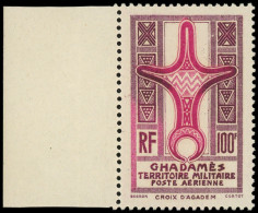 ** GHADAMES PA 2b : 100f. Lilas Et Rose-lilas, NON EMIS, Bdf, TB - Andere & Zonder Classificatie