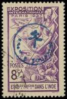 INDE 230X :  8ca. Violet, FRANCE TOUJOURS, Obl., TB. Br - Other & Unclassified