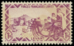 ** LEVANT 45 : 1f50 Violet, Fond Crème RENVERSE, TB - Altri & Non Classificati