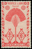 * MADAGASCAR 272b : (1f50) Rouge, SANS La Valeur, TB - Sonstige & Ohne Zuordnung