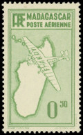 ** MADAGASCAR PA 1a : 0,50 Vert, SANS Le Rouge, Type NON EMIS, TB - Other & Unclassified