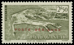 ** MADAGASCAR PA 63A : 2f50 Vert-olive, Port De Tamatave, NON EMIS, TB - Autres & Non Classés