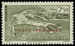 ** MADAGASCAR PA 63A : 2f50 Vert-olive, Port De Tamatave, NON EMIS, TB - Otros & Sin Clasificación