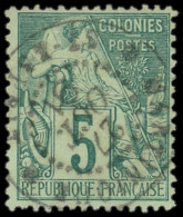 MARTINIQUE CG N°49 : 5c. Vert Obl. Càd SAINT ESPRIT 27/10/91, TTB - Altri & Non Classificati