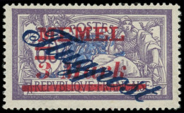 ** MEMEL PA 14 : 3m. Sur 60c. Violet Et Bleu, TB. C - Other & Unclassified