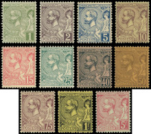 * MONACO 11/21 : La Série Albert Ier, TB - Unused Stamps