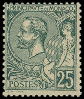 ** MONACO 16 : 25c. Vert, TB - Unused Stamps