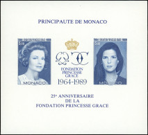 ** MONACO BF 48a : Effigie Des Princesses, NON DENTELE, TB - Blocchi