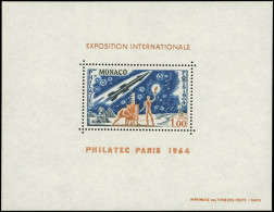 ** MONACO BF Spéciaux 5 : Philatec 1964, TB - Blocks & Kleinbögen